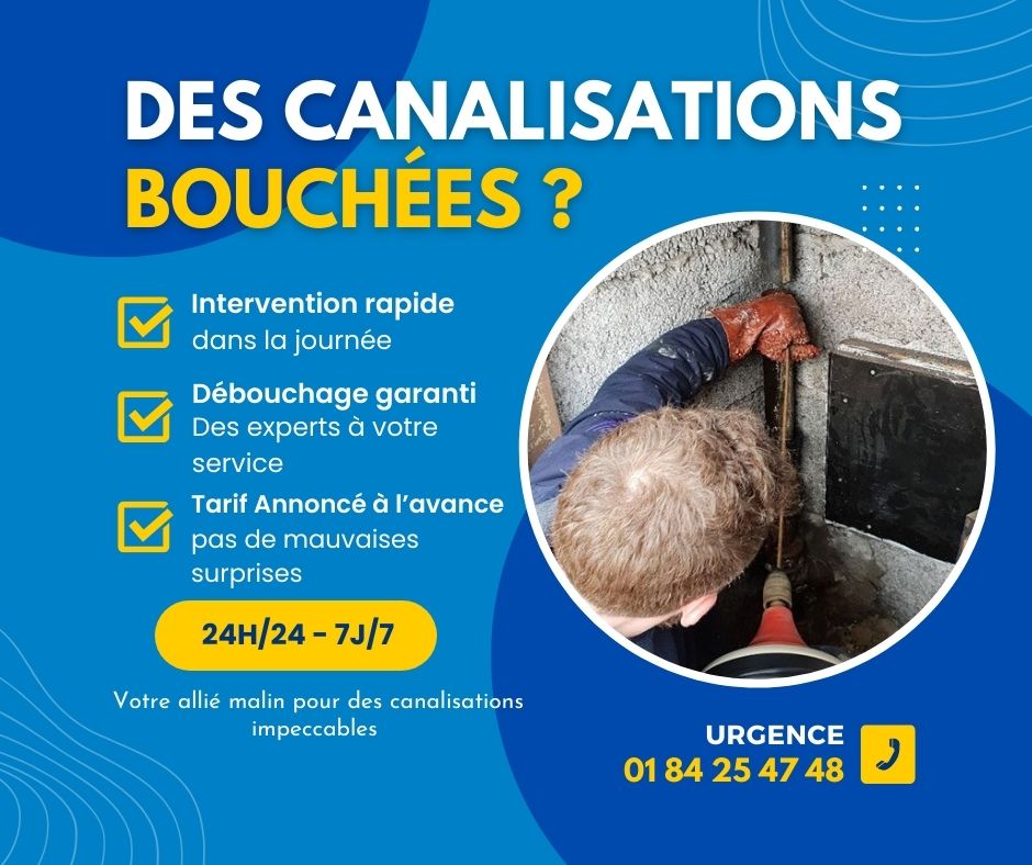 Débouchage de canalisation à Montreuil (93100) 
